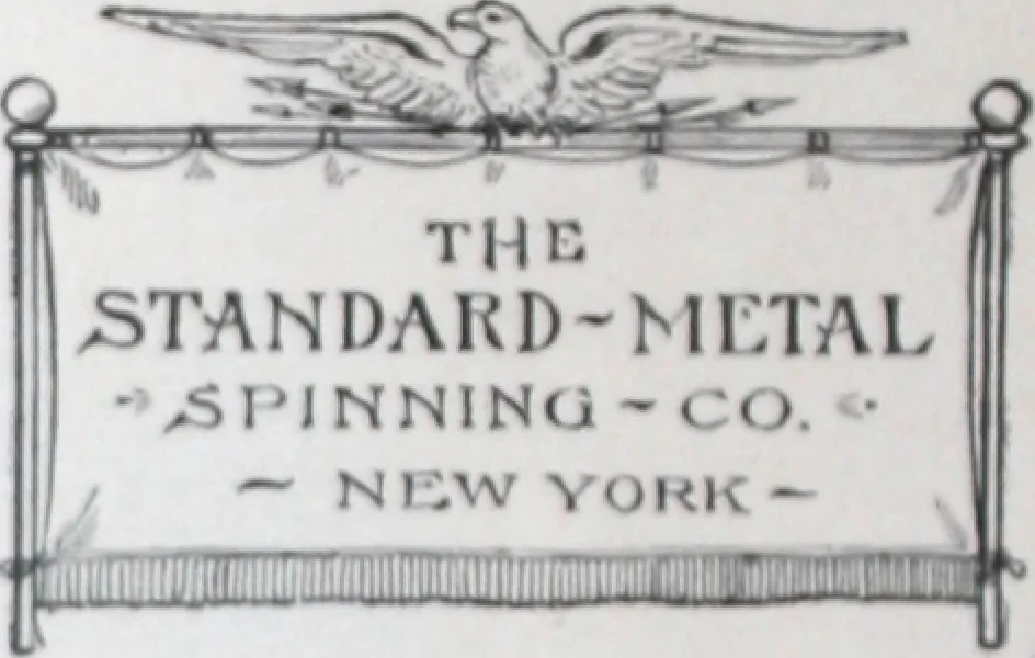 An illustration from Illustrated catalog of ornamental spun and stamped shells and fittings for gas and electric fixtures manufactured by the Standard Metal Spinning Co., 1914, leaf 13