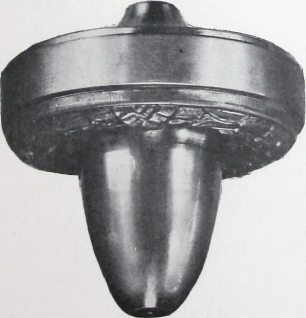 An illustration from Illustrated catalog of ornamental spun and stamped shells and fittings for gas and electric fixtures manufactured by the Standard Metal Spinning Co., 1914, leaf 16
