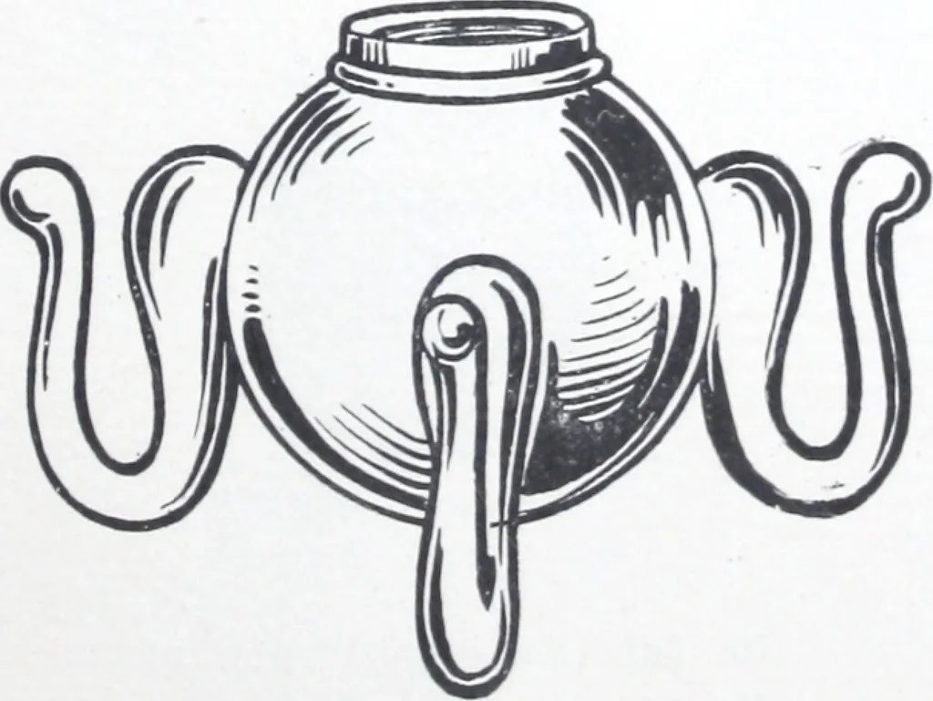 An illustration from Illustrated catalog of ornamental spun and stamped shells and fittings for gas and electric fixtures manufactured by the Standard Metal Spinning Co., 1914, leaf 22
