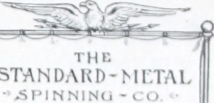 An illustration from Illustrated catalog of ornamental spun and stamped shells and fittings for gas and electric fixtures manufactured by the Standard Metal Spinning Co., 1914, leaf 4