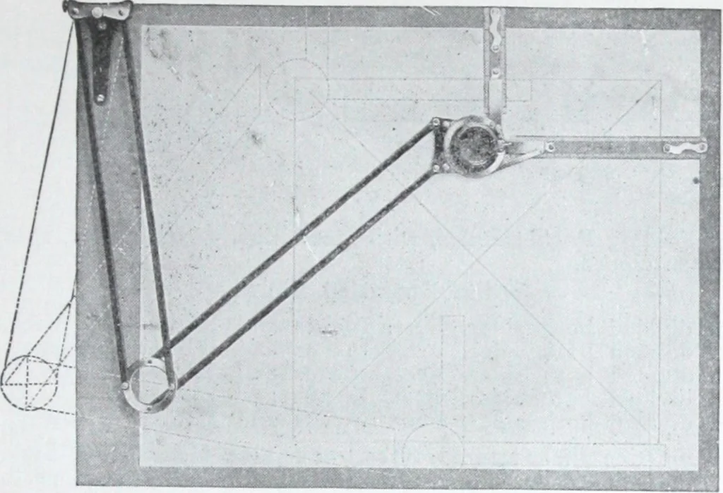 An illustration from Illustrated catalogue and price-list of drawing and tracing papers, sun print papers and equipments, drawing instruments and materials, surveying instruments, accessories, etc. / Kolesch & Company., 1917, leaf 102