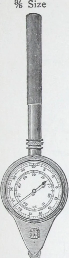 An illustration from Illustrated catalogue and price-list of drawing and tracing papers, sun print papers and equipments, drawing instruments and materials, surveying instruments, accessories, etc. / Kolesch & Company., 1917, leaf 106