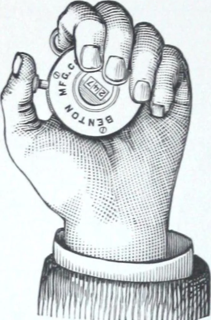 An illustration from Illustrated catalogue and price-list of drawing and tracing papers, sun print papers and equipments, drawing instruments and materials, surveying instruments, accessories, etc. / Kolesch & Company., 1917, leaf 107