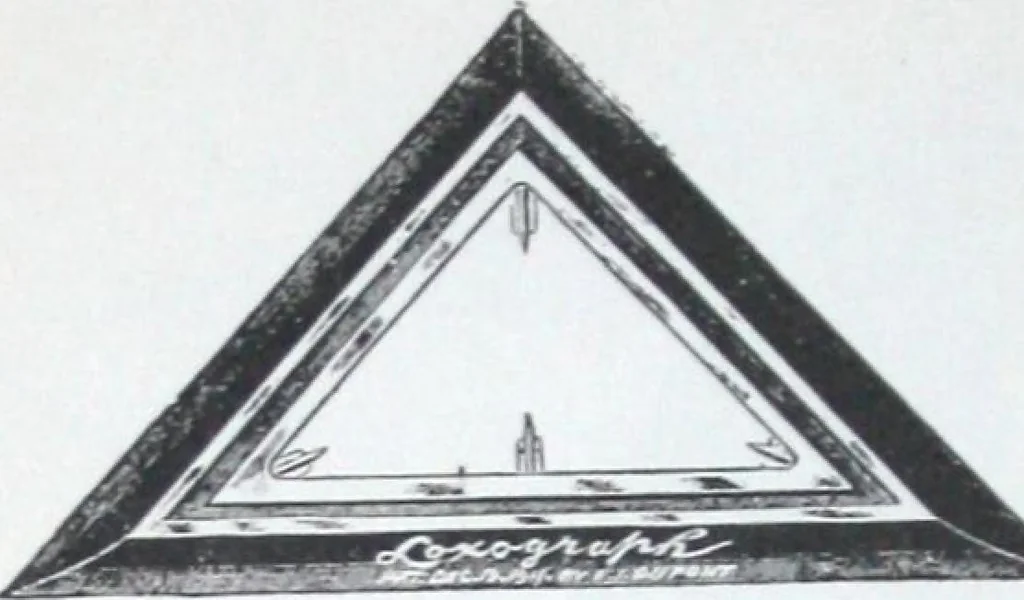 An illustration from Illustrated catalogue and price-list of drawing and tracing papers, sun print papers and equipments, drawing instruments and materials, surveying instruments, accessories, etc. / Kolesch & Company., 1917, leaf 117