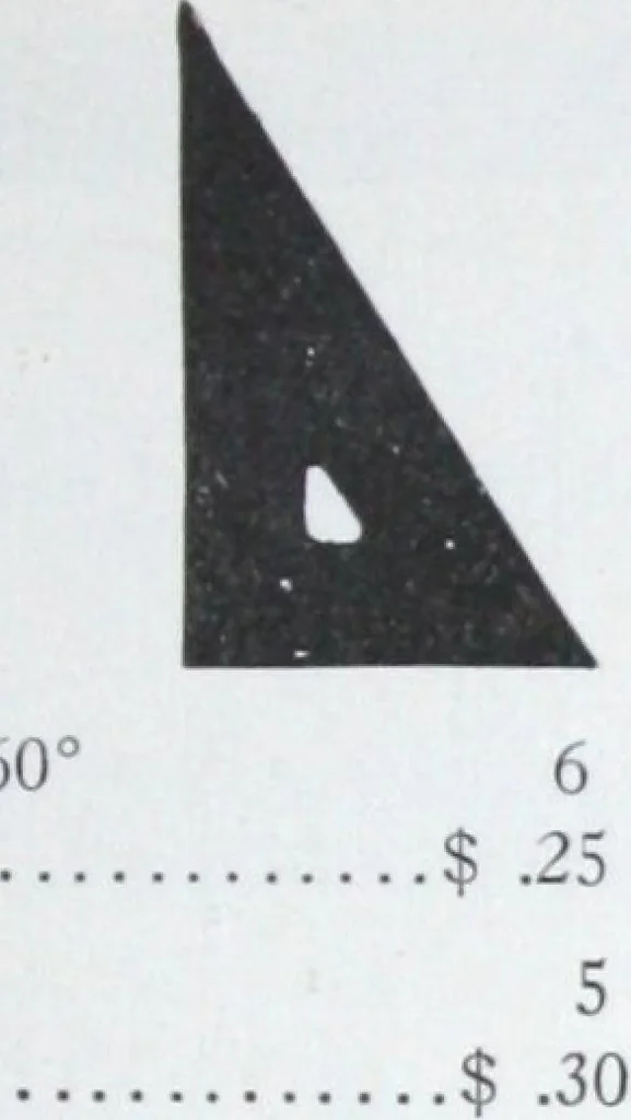 An illustration from Illustrated catalogue and price-list of drawing and tracing papers, sun print papers and equipments, drawing instruments and materials, surveying instruments, accessories, etc. / Kolesch & Company., 1917, leaf 120