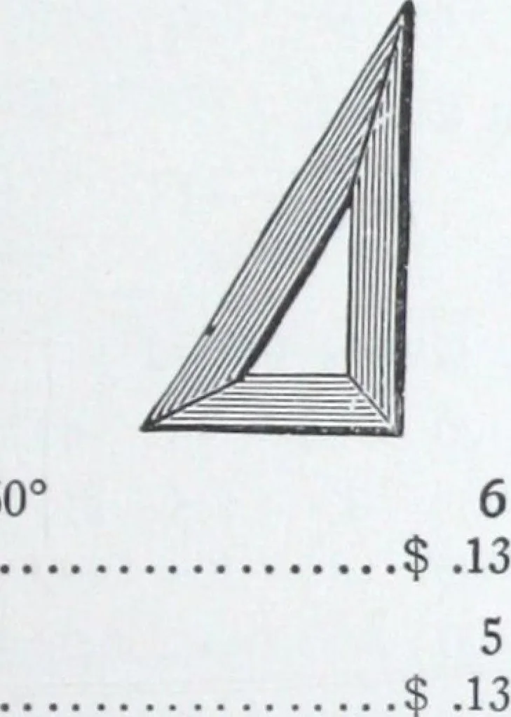 An illustration from Illustrated catalogue and price-list of drawing and tracing papers, sun print papers and equipments, drawing instruments and materials, surveying instruments, accessories, etc. / Kolesch & Company., 1917, leaf 120