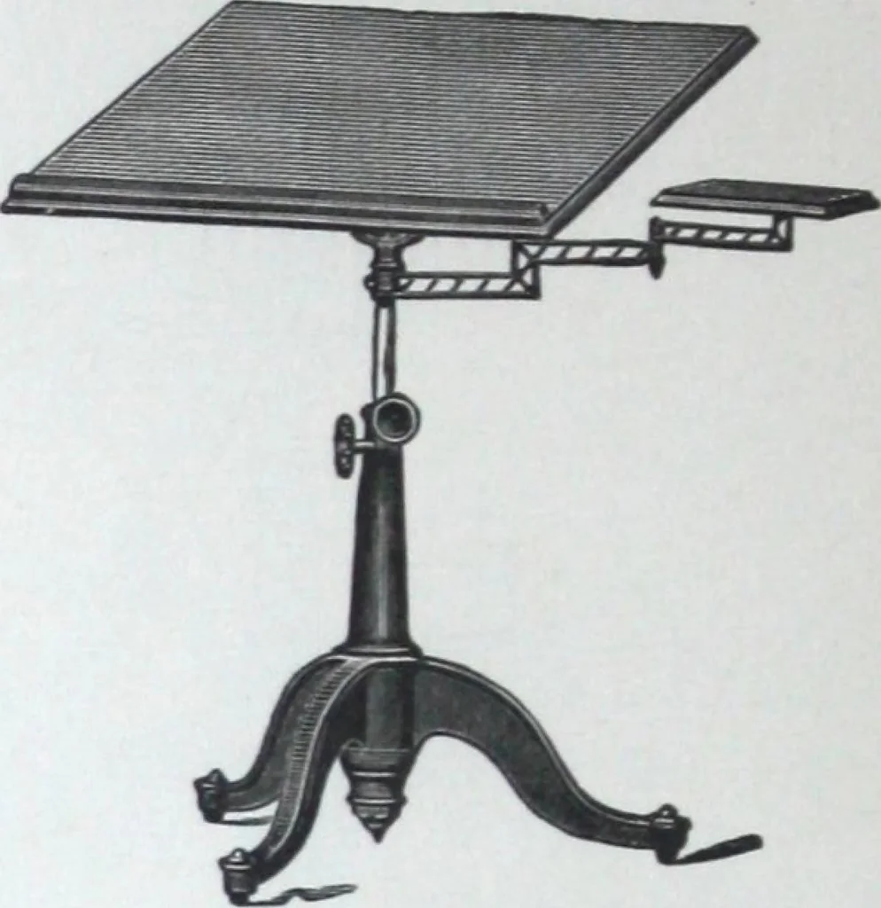 An illustration from Illustrated catalogue and price-list of drawing and tracing papers, sun print papers and equipments, drawing instruments and materials, surveying instruments, accessories, etc. / Kolesch & Company., 1917, leaf 139
