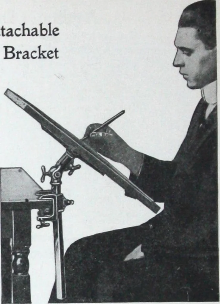 An illustration from Illustrated catalogue and price-list of drawing and tracing papers, sun print papers and equipments, drawing instruments and materials, surveying instruments, accessories, etc. / Kolesch & Company., 1917, leaf 141