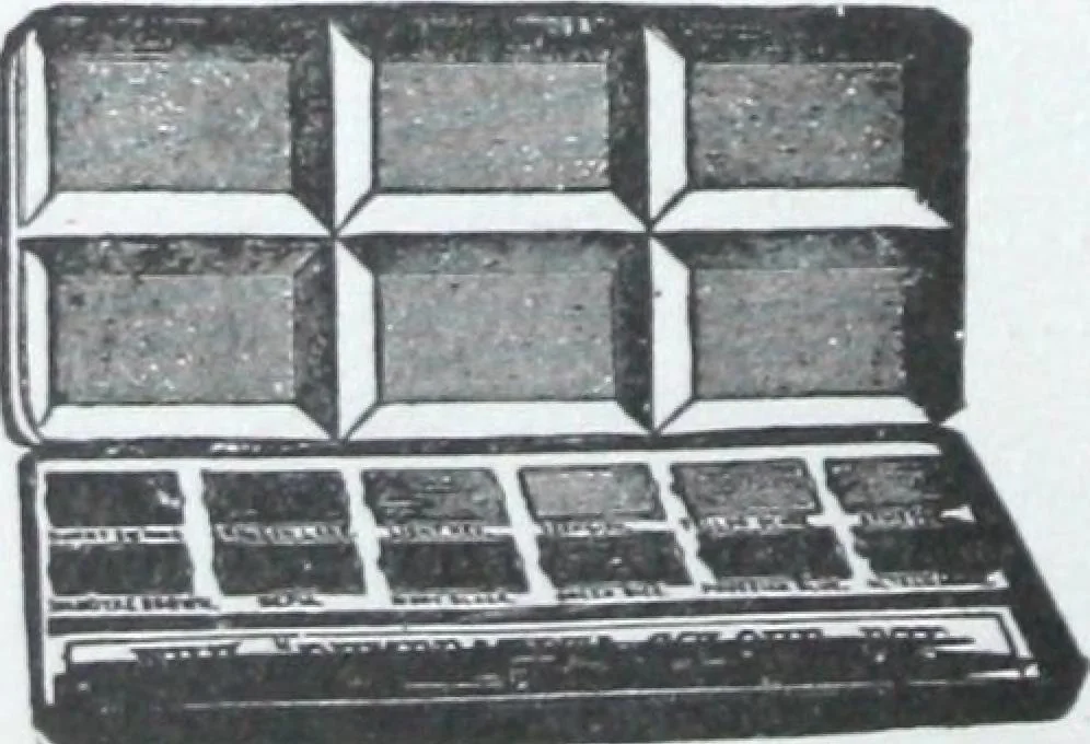 An illustration from Illustrated catalogue and price-list of drawing and tracing papers, sun print papers and equipments, drawing instruments and materials, surveying instruments, accessories, etc. / Kolesch & Company., 1917, leaf 159