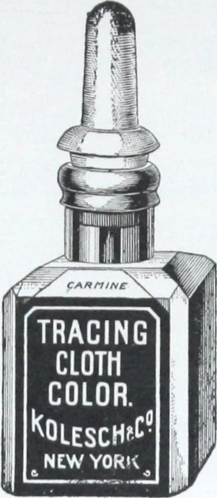 An illustration from Illustrated catalogue and price-list of drawing and tracing papers, sun print papers and equipments, drawing instruments and materials, surveying instruments, accessories, etc. / Kolesch & Company., 1917, leaf 162