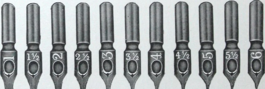 An illustration from Illustrated catalogue and price-list of drawing and tracing papers, sun print papers and equipments, drawing instruments and materials, surveying instruments, accessories, etc. / Kolesch & Company., 1917, leaf 181