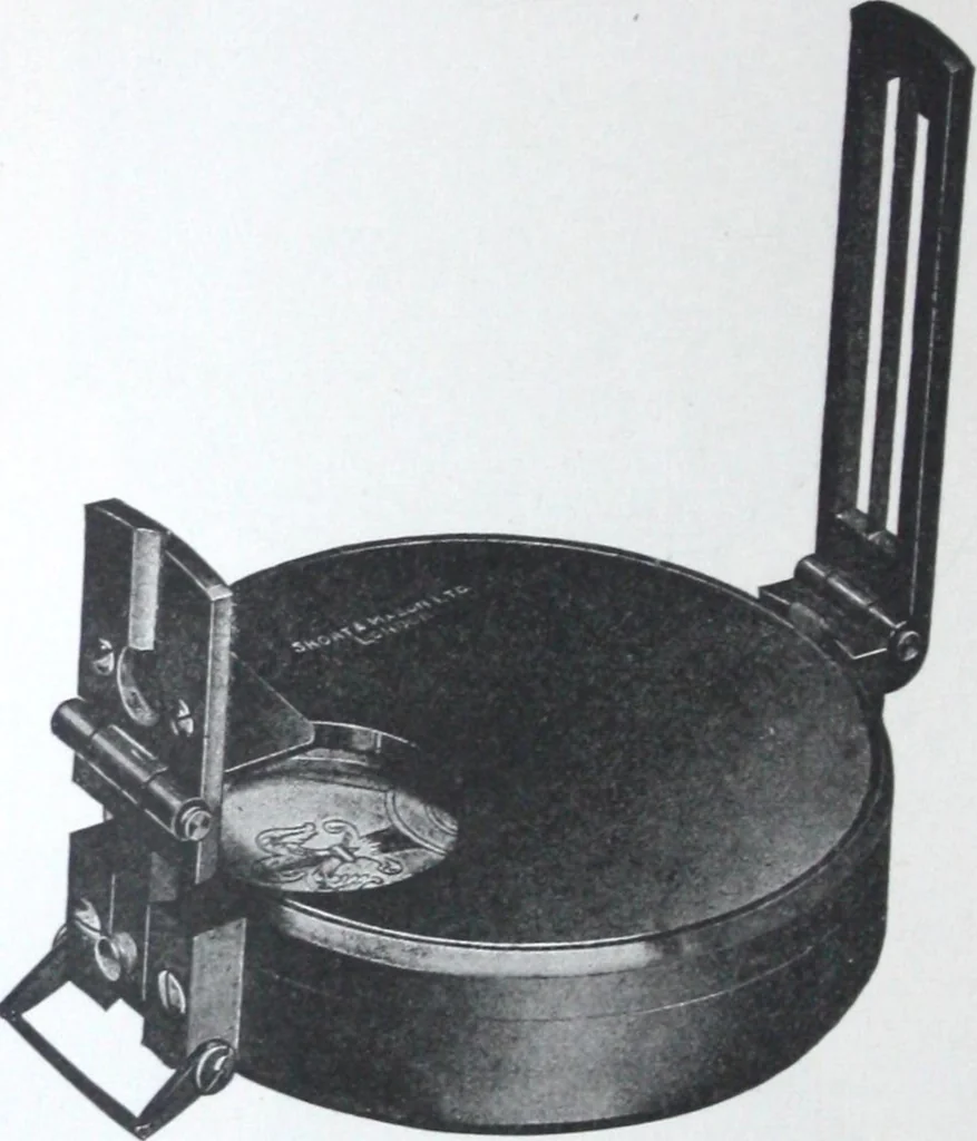 An illustration from Illustrated catalogue and price-list of drawing and tracing papers, sun print papers and equipments, drawing instruments and materials, surveying instruments, accessories, etc. / Kolesch & Company., 1917, leaf 261