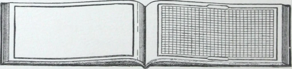 An illustration from Illustrated catalogue and price-list of drawing and tracing papers, sun print papers and equipments, drawing instruments and materials, surveying instruments, accessories, etc. / Kolesch & Company., 1917, leaf 33