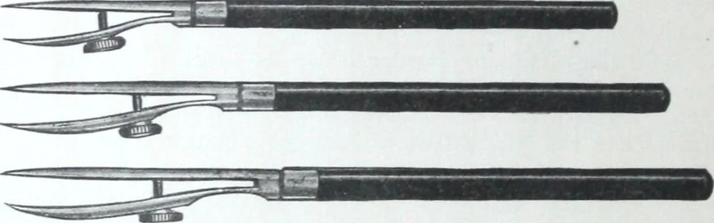 An illustration from Illustrated catalogue and price-list of drawing and tracing papers, sun print papers and equipments, drawing instruments and materials, surveying instruments, accessories, etc. / Kolesch & Company., 1917, leaf 43