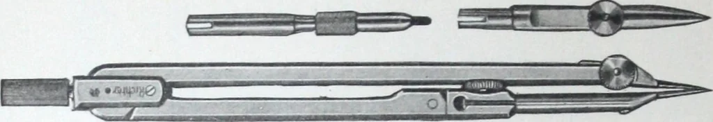 An illustration from Illustrated catalogue and price-list of drawing and tracing papers, sun print papers and equipments, drawing instruments and materials, surveying instruments, accessories, etc. / Kolesch & Company., 1917, leaf 47