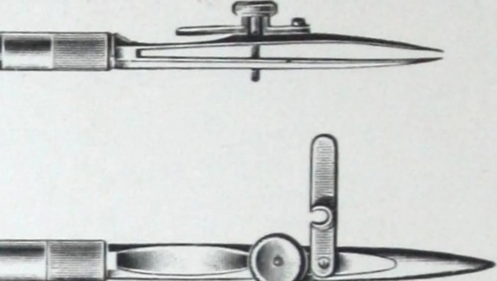 An illustration from Illustrated catalogue and price-list of drawing and tracing papers, sun print papers and equipments, drawing instruments and materials, surveying instruments, accessories, etc. / Kolesch & Company., 1917, leaf 65