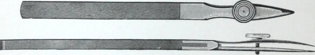 An illustration from Illustrated catalogue and price-list of drawing and tracing papers, sun print papers and equipments, drawing instruments and materials, surveying instruments, accessories, etc. / Kolesch & Company., 1917, leaf 65