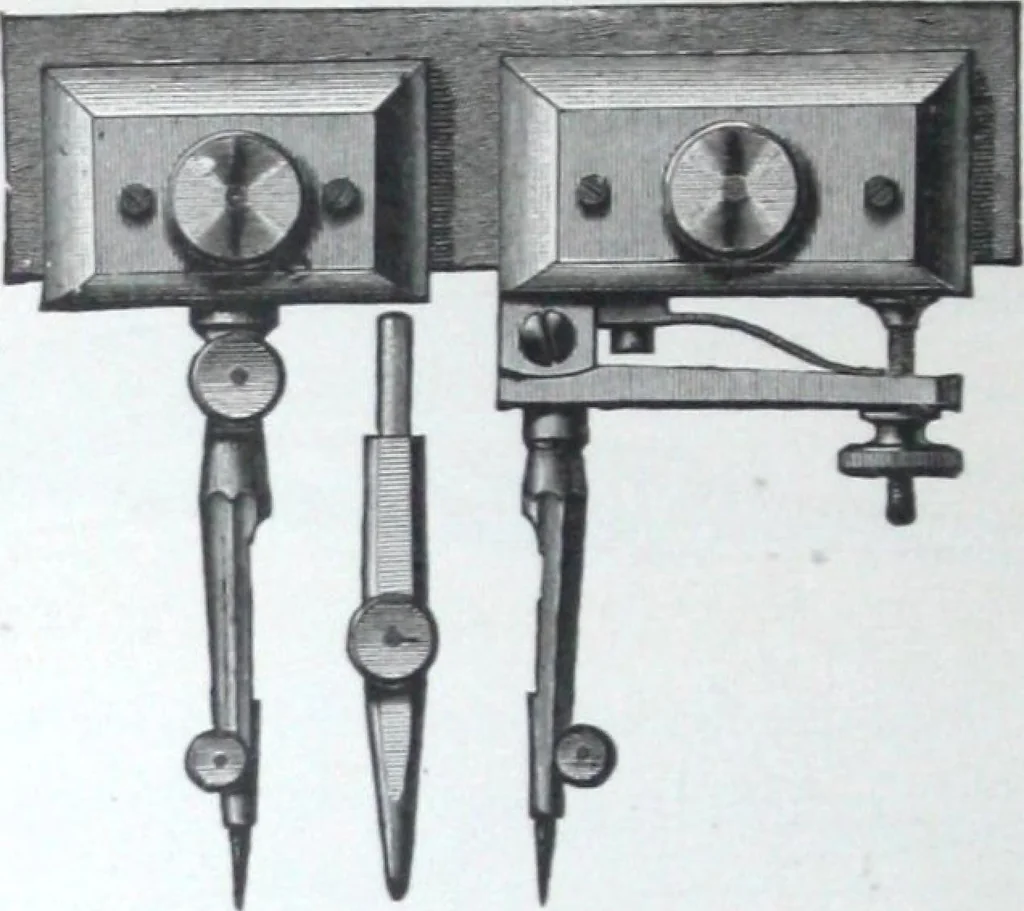 An illustration from Illustrated catalogue and price-list of drawing and tracing papers, sun print papers and equipments, drawing instruments and materials, surveying instruments, accessories, etc. / Kolesch & Company., 1917, leaf 69