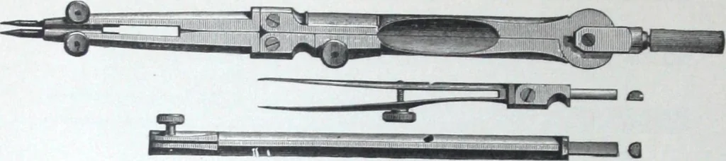 An illustration from Illustrated catalogue and price-list of drawing and tracing papers, sun print papers and equipments, drawing instruments and materials, surveying instruments, accessories, etc. / Kolesch & Company., 1917, leaf 75