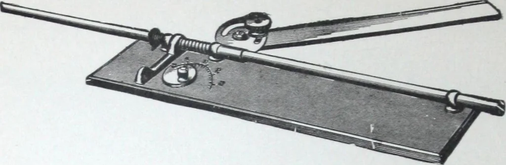 An illustration from Illustrated catalogue and price-list of drawing and tracing papers, sun print papers and equipments, drawing instruments and materials, surveying instruments, accessories, etc. / Kolesch & Company., 1917, leaf 83