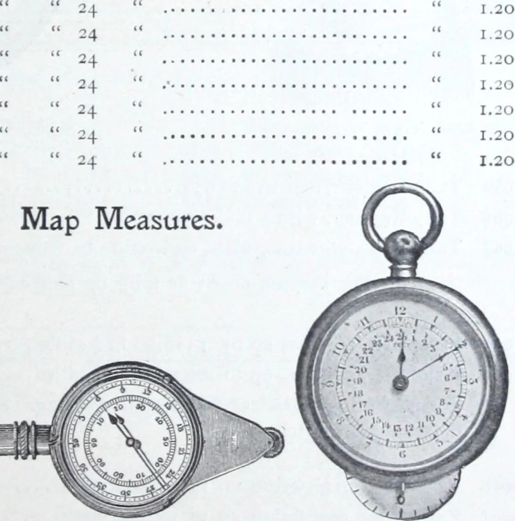 An illustration from Illustrated catalogue and price-list of drawing and tracing papers, sun print papers and equipments, drawing instruments and materials, surveying instruments, accessories, etc. / Kolesch & Company., 1907, leaf 102