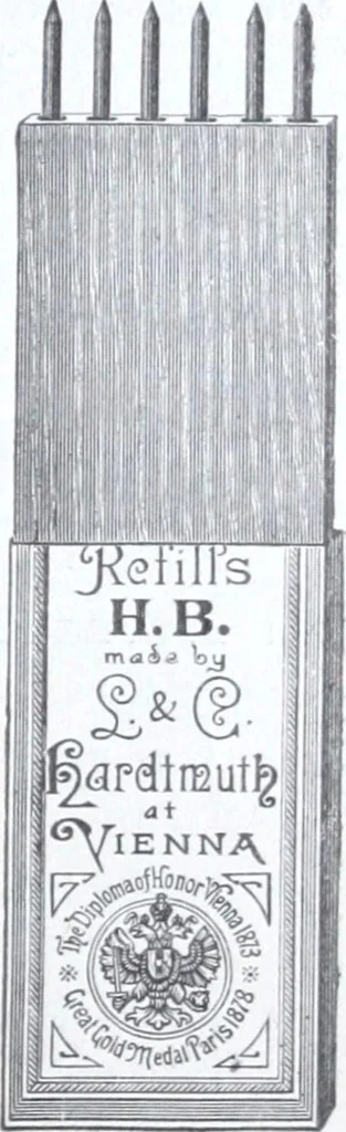 An illustration from Illustrated catalogue and price-list of drawing and tracing papers, sun print papers and equipments, drawing instruments and materials, surveying instruments, accessories, etc. / Kolesch & Company., 1907, leaf 146