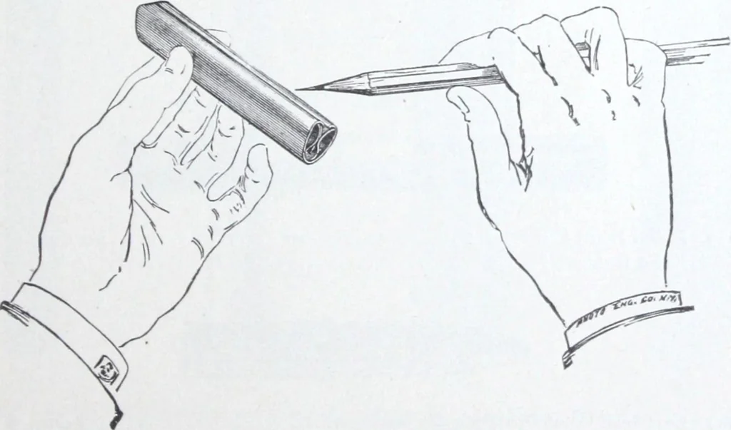 An illustration from Illustrated catalogue and price-list of drawing and tracing papers, sun print papers and equipments, drawing instruments and materials, surveying instruments, accessories, etc. / Kolesch & Company., 1907, leaf 148