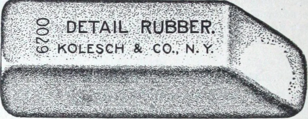 An illustration from Illustrated catalogue and price-list of drawing and tracing papers, sun print papers and equipments, drawing instruments and materials, surveying instruments, accessories, etc. / Kolesch & Company., 1907, leaf 153