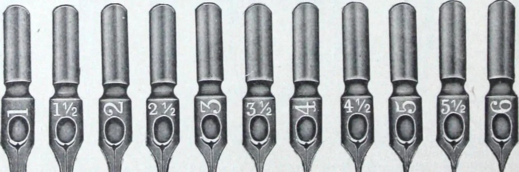An illustration from Illustrated catalogue and price-list of drawing and tracing papers, sun print papers and equipments, drawing instruments and materials, surveying instruments, accessories, etc. / Kolesch & Company., 1907, leaf 157