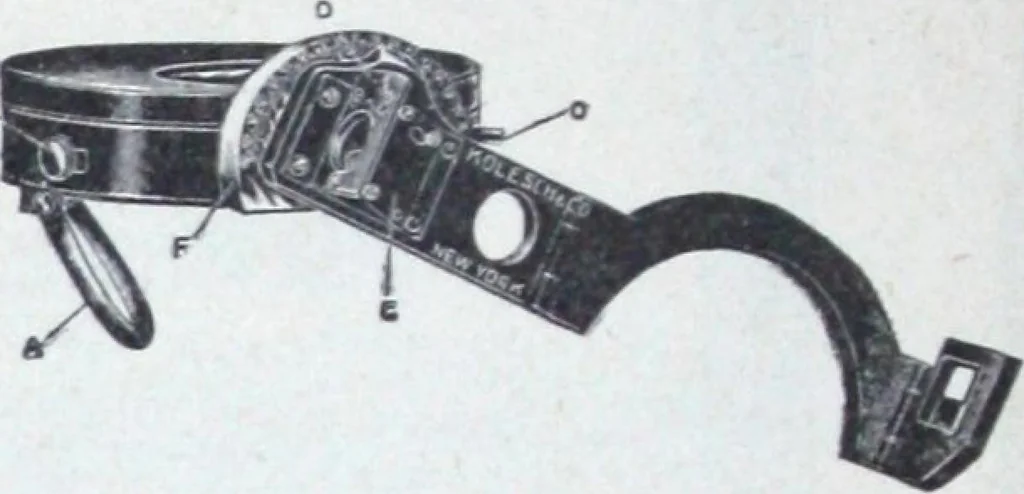 An illustration from Illustrated catalogue and price-list of drawing and tracing papers, sun print papers and equipments, drawing instruments and materials, surveying instruments, accessories, etc. / Kolesch & Company., 1907, leaf 199