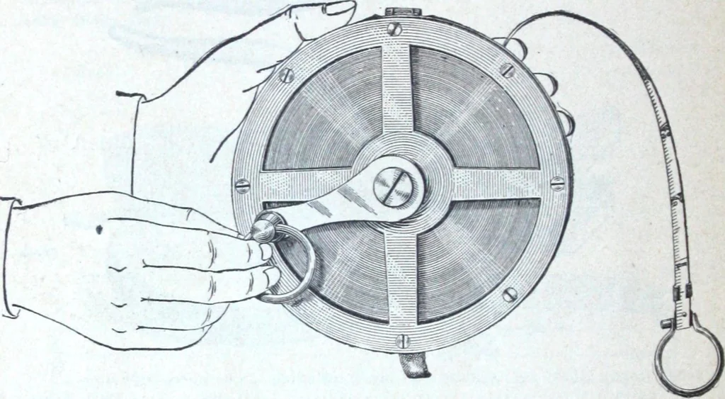 An illustration from Illustrated catalogue and price-list of drawing and tracing papers, sun print papers and equipments, drawing instruments and materials, surveying instruments, accessories, etc. / Kolesch & Company., 1907, leaf 219