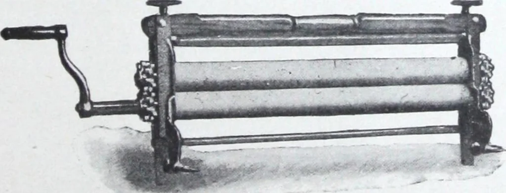 An illustration from Illustrated catalogue and price-list of drawing and tracing papers, sun print papers and equipments, drawing instruments and materials, surveying instruments, accessories, etc. / Kolesch & Company., 1907, leaf 24