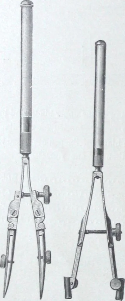 An illustration from Illustrated catalogue and price-list of drawing and tracing papers, sun print papers and equipments, drawing instruments and materials, surveying instruments, accessories, etc. / Kolesch & Company., 1907, leaf 37