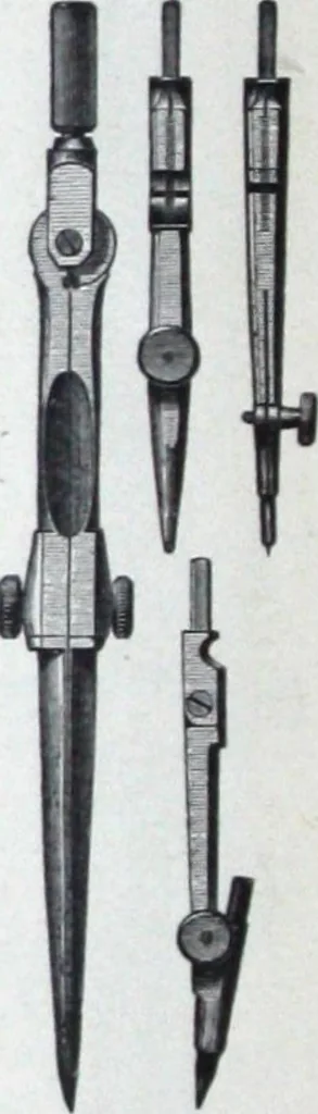 An illustration from Illustrated catalogue and price-list of drawing and tracing papers, sun print papers and equipments, drawing instruments and materials, surveying instruments, accessories, etc. / Kolesch & Company., 1907, leaf 39
