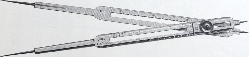 An illustration from Illustrated catalogue and price-list of drawing and tracing papers, sun print papers and equipments, drawing instruments and materials, surveying instruments, accessories, etc. / Kolesch & Company., 1907, leaf 44