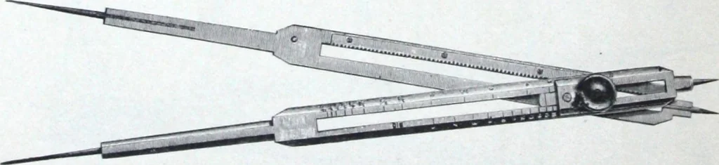 An illustration from Illustrated catalogue and price-list of drawing and tracing papers, sun print papers and equipments, drawing instruments and materials, surveying instruments, accessories, etc. / Kolesch & Company., 1907, leaf 45