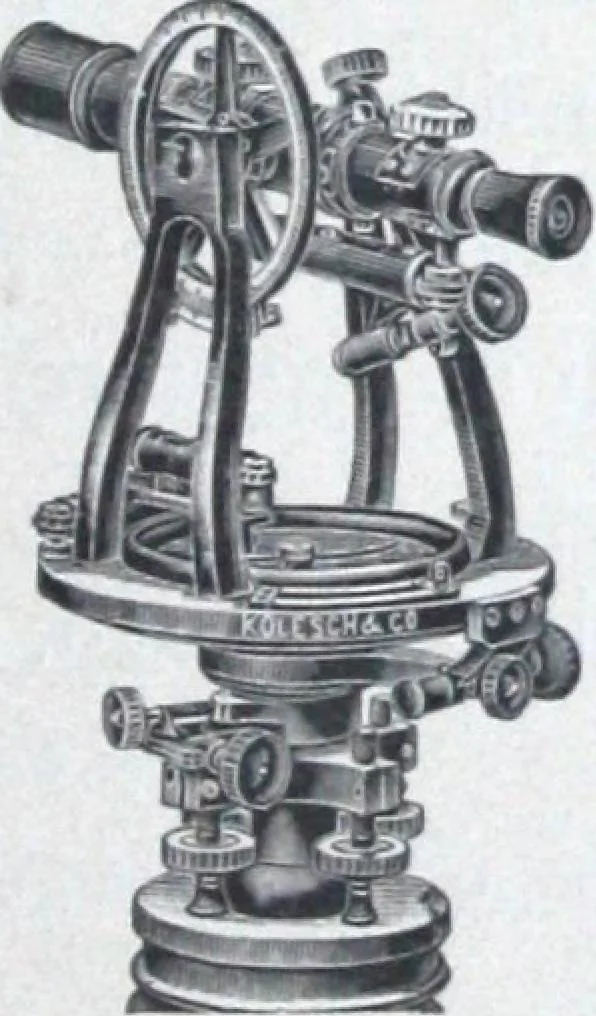An illustration from Illustrated catalogue and price-list of drawing and tracing papers, sun print papers and equipments, drawing instruments and materials, surveying instruments, accessories, etc. / Kolesch & Company., 1907, leaf 6