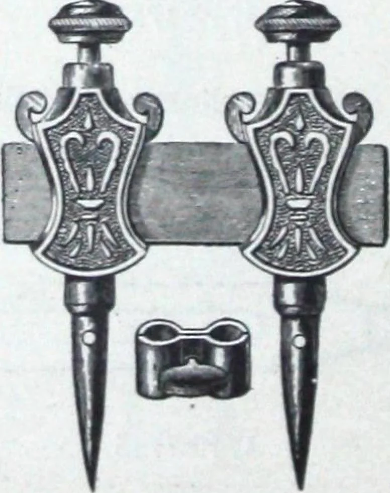 An illustration from Illustrated catalogue and price-list of drawing and tracing papers, sun print papers and equipments, drawing instruments and materials, surveying instruments, accessories, etc. / Kolesch & Company., 1907, leaf 71