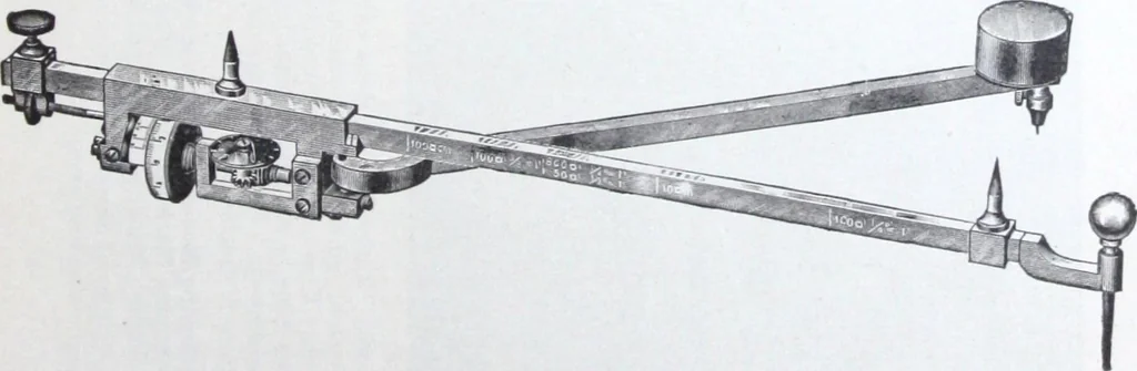 An illustration from Illustrated catalogue and price-list of drawing and tracing papers, sun print papers and equipments, drawing instruments and materials, surveying instruments, accessories, etc. / Kolesch & Company., 1907, leaf 98