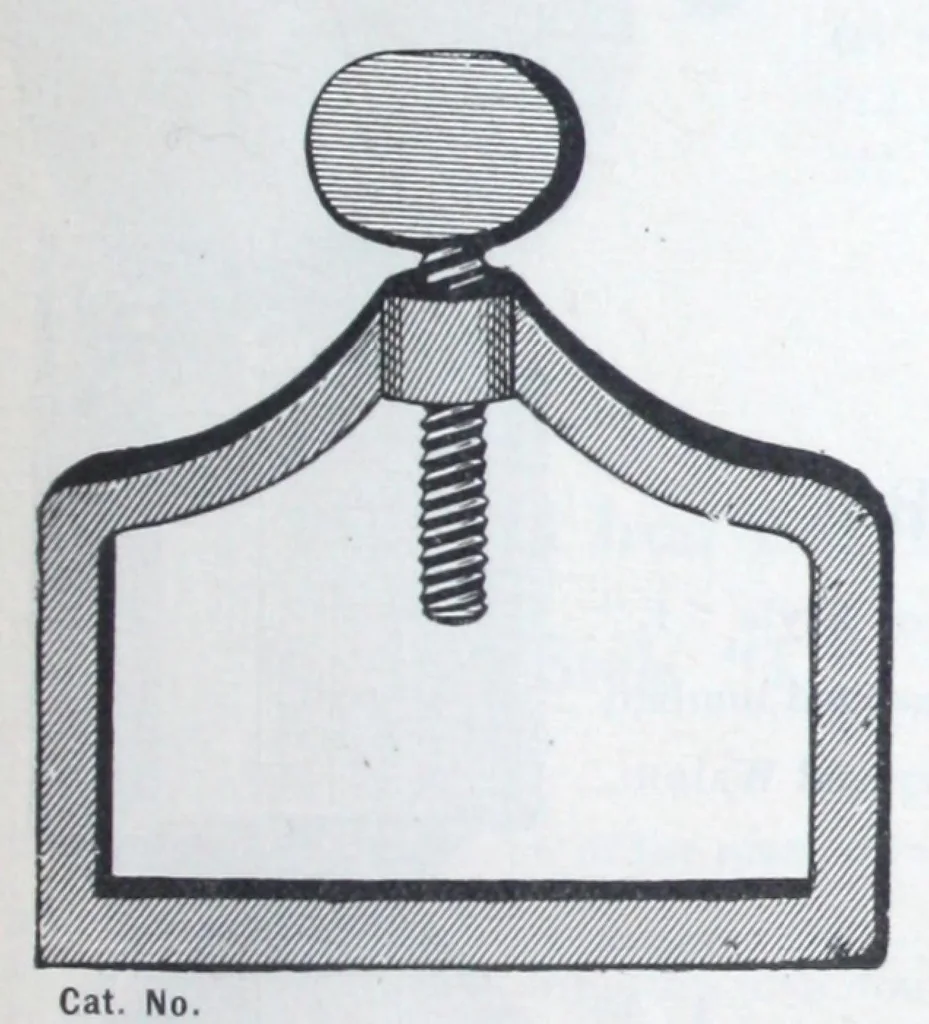 An illustration from Illustrated catalogue and price list of bells, electric gas burners, batteries, push buttons ..., 1899, leaf 16