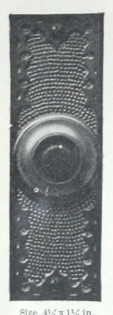 An illustration from Illustrated catalogue and price list of bells, electric gas burners, batteries, push buttons ..., 1899, leaf 33
