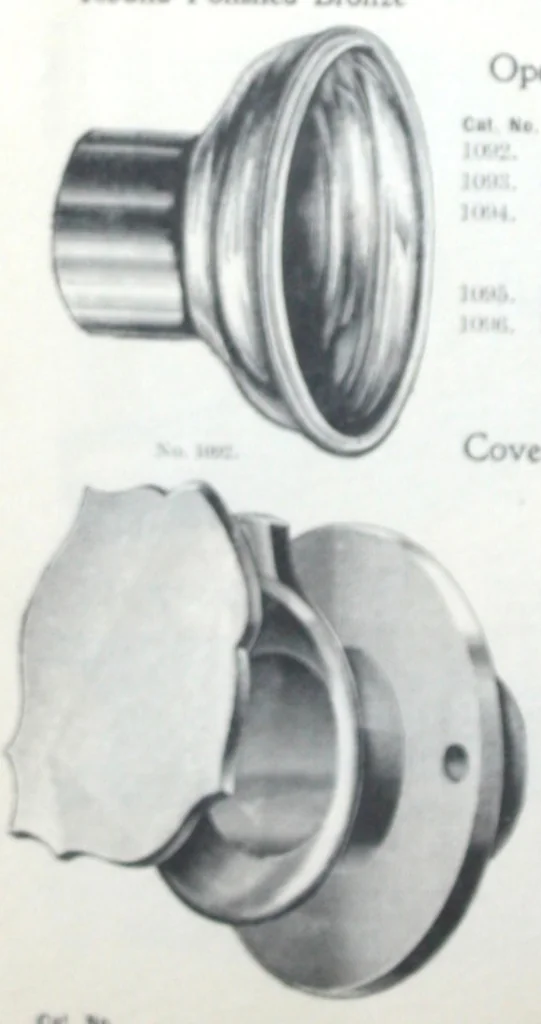 An illustration from Illustrated catalogue and price list of bells, electric gas burners, batteries, push buttons ..., 1899, leaf 61