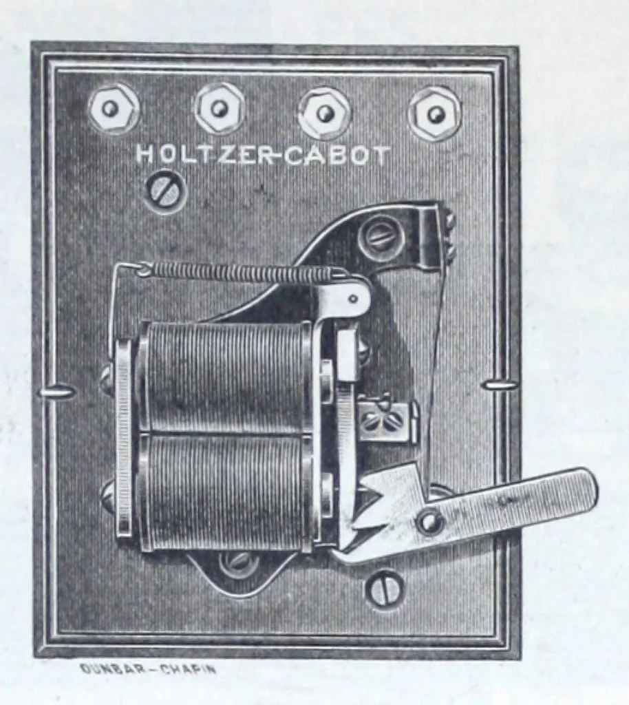 An illustration from Illustrated catalogue and price list of bells, electric gas burners, batteries, push buttons ..., 1899, leaf 82