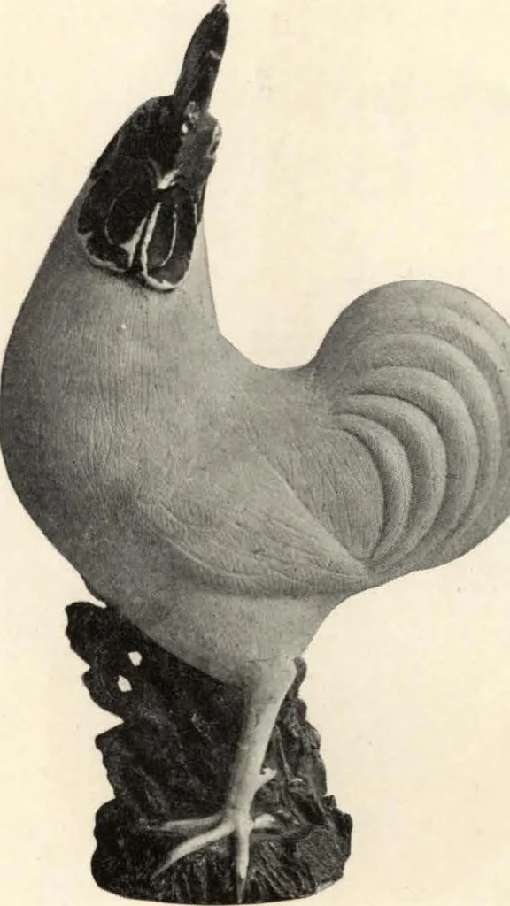 An illustration from Illustrated catalogue of antique Chinese bronzes, porcelains, pottery, tomb jades and rare old Chinese paintings belonging to the well-known connoisseur Dr. John C. Ferguson, 1916, leaf 34