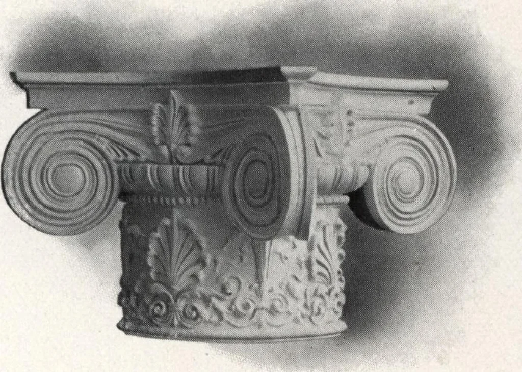 An illustration from Illustrated catalogue of composition capitals and brackets., 1906, leaf 30