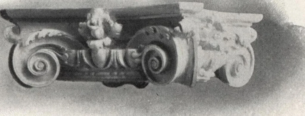 An illustration from Illustrated catalogue of composition capitals and brackets., 1906, leaf 32