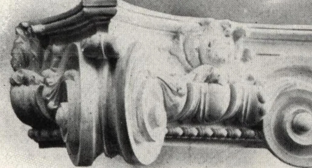 An illustration from Illustrated catalogue of composition capitals and brackets., 1906, leaf 36
