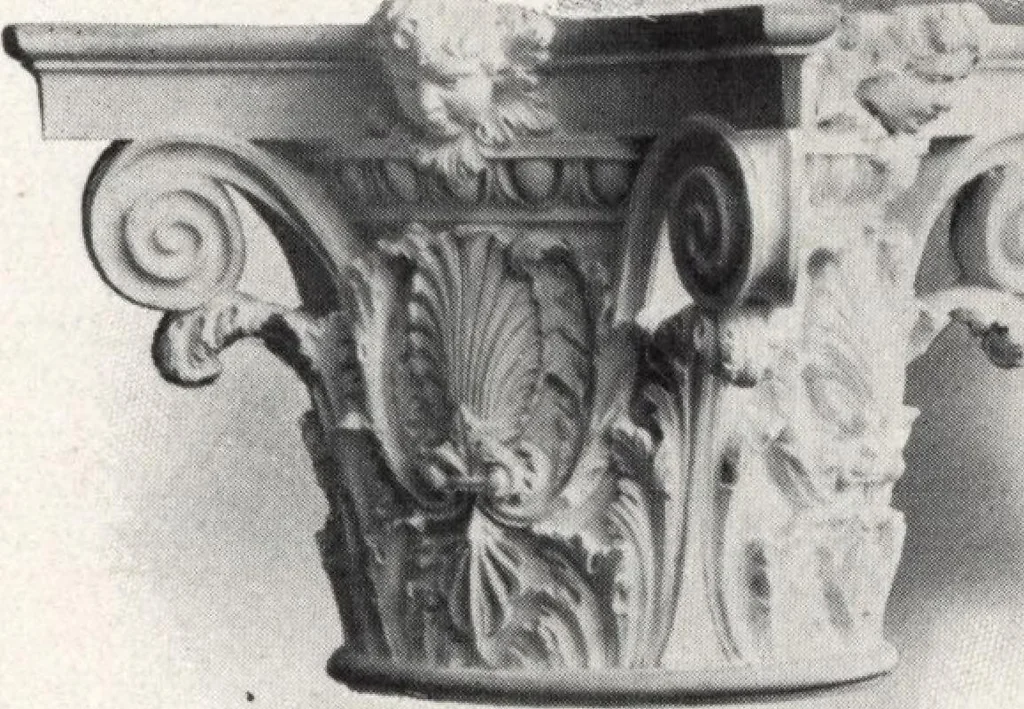 An illustration from Illustrated catalogue of composition capitals and brackets., 1906, leaf 44