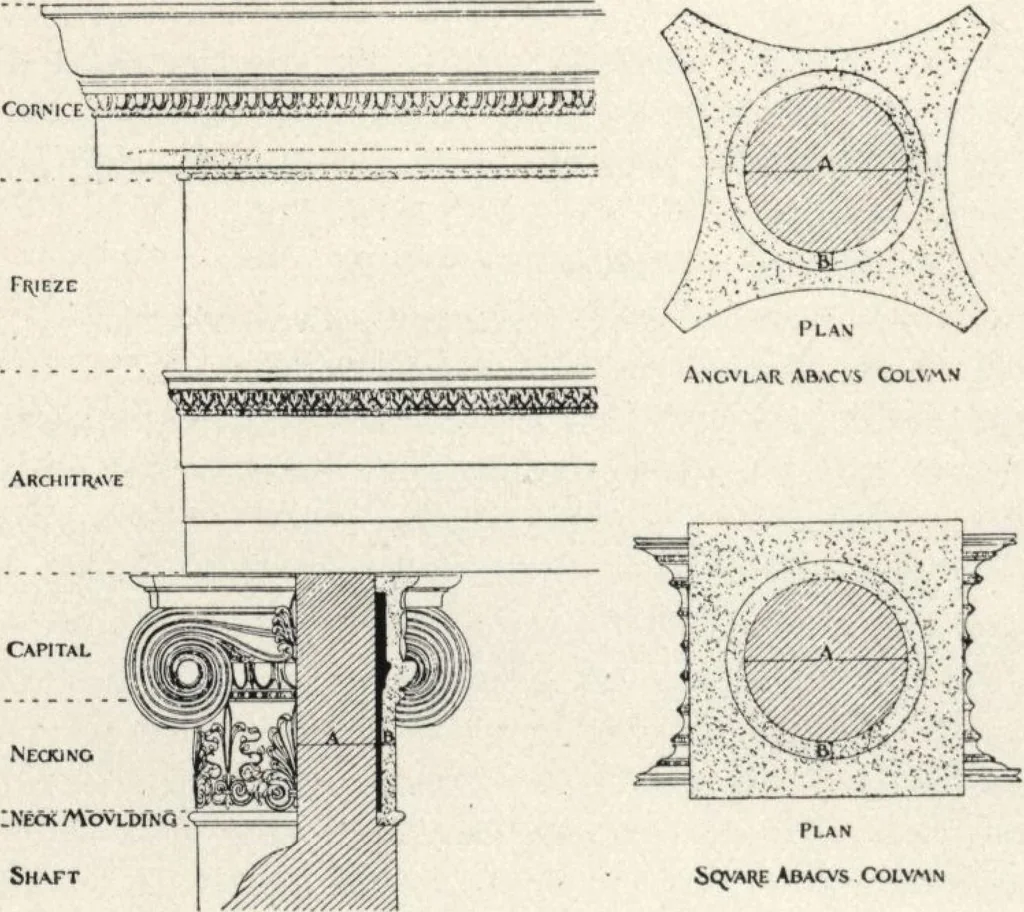 An illustration from Illustrated catalogue of composition capitals and brackets., 1906, leaf 5