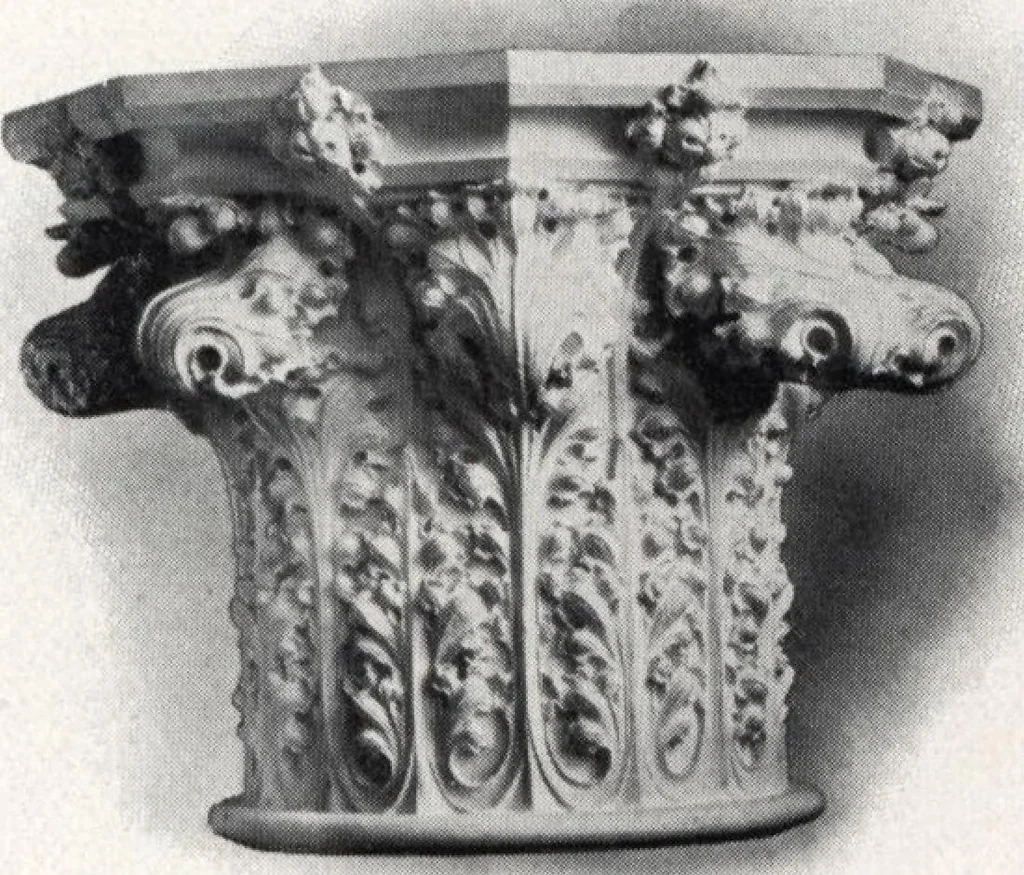 An illustration from Illustrated catalogue of composition capitals and brackets., 1906, leaf 54
